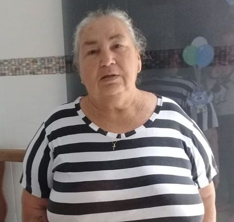 Imagem referente a Falece aos 74 anos, a moradora do Brasmadeira, Maria Aparecida Pontes