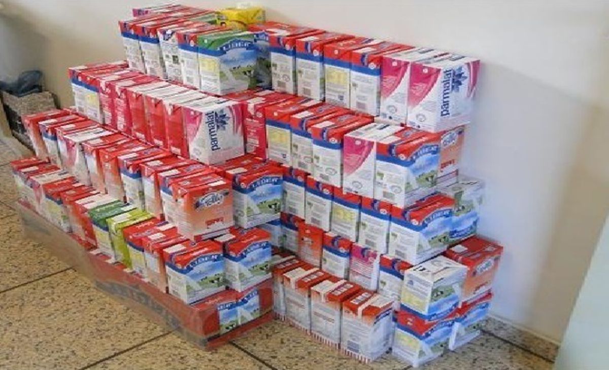 Em Um Supermercado 1l De Leite Custava