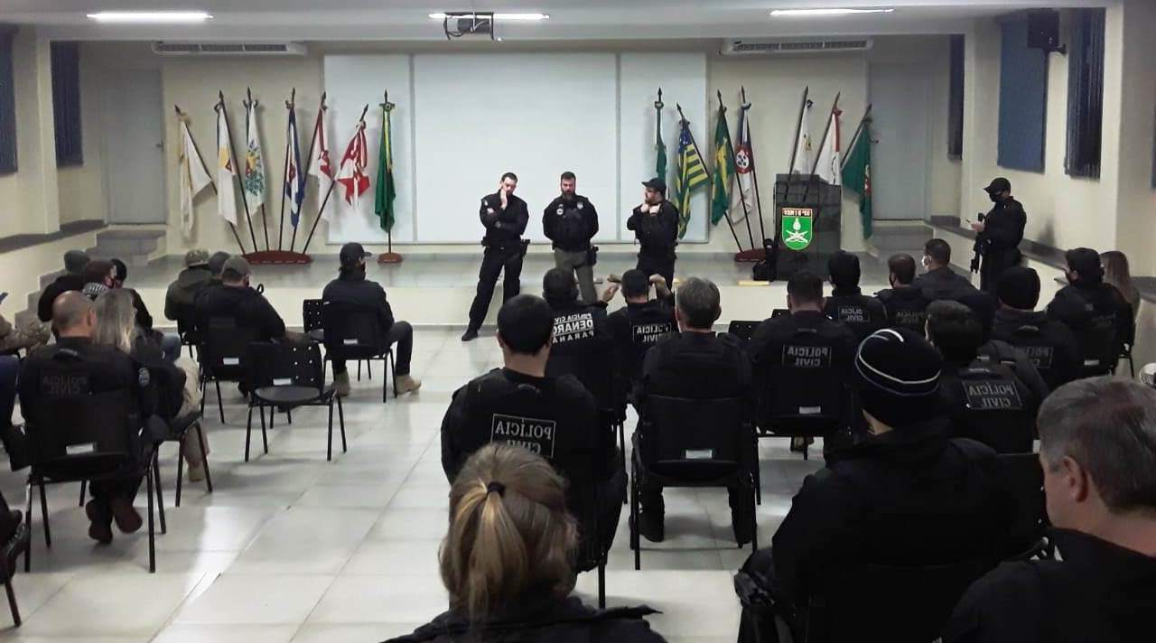 Imagem referente a Operação Blind Spot: Polícia Civil cumpre mandados de prisão em Cascavel e região