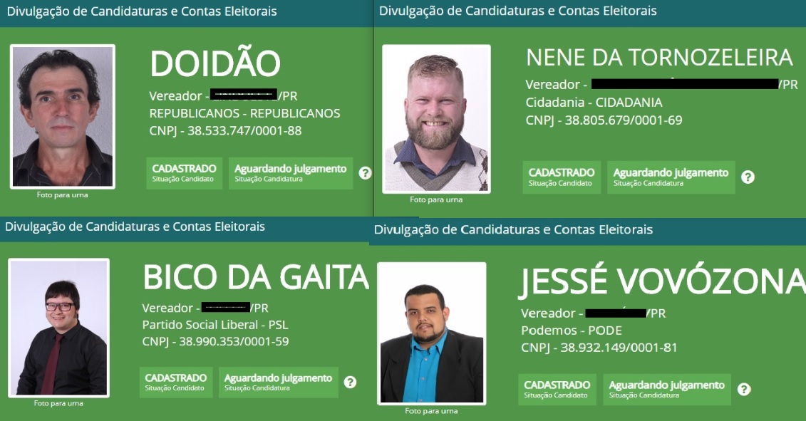 Imagem referente a Oeste do Paraná também tem candidatos com nomes inusitados