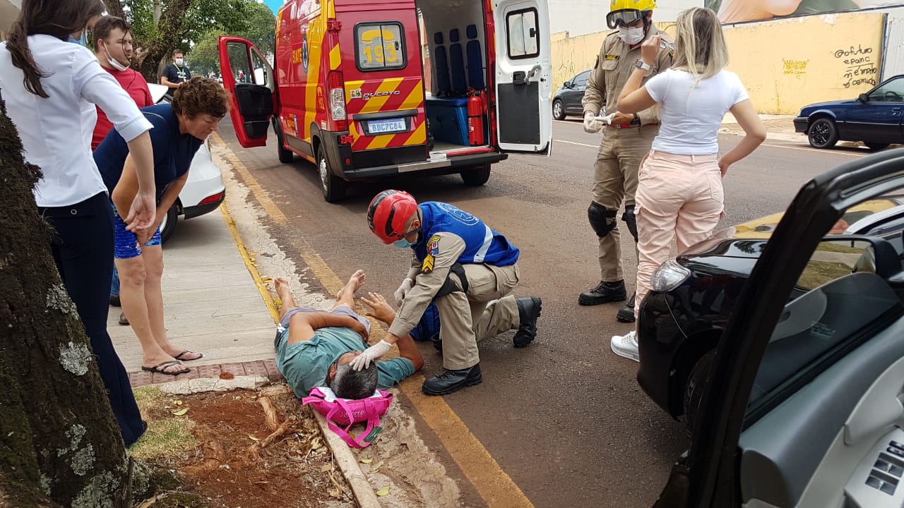 Homem é Atropelado Por Carro Na Rua Recife No Centro Cgn O Maior