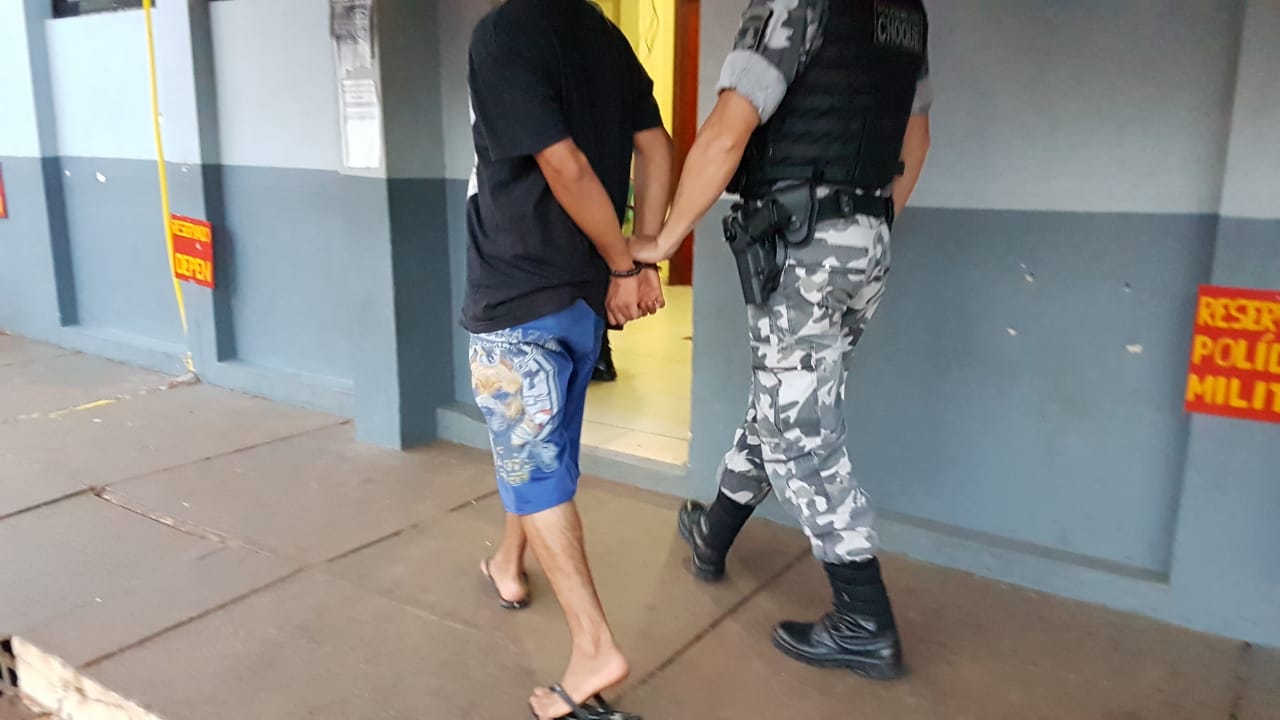 Imagem referente a Homem com mandado de prisão em aberto é detido em ação do Pelotão de Choque