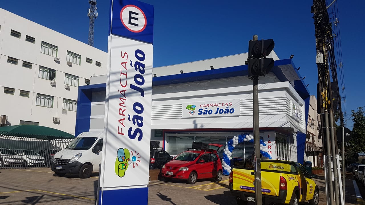 Imagem referente a Terceira loja da rede de farmácias São João é inaugurada em Cascavel