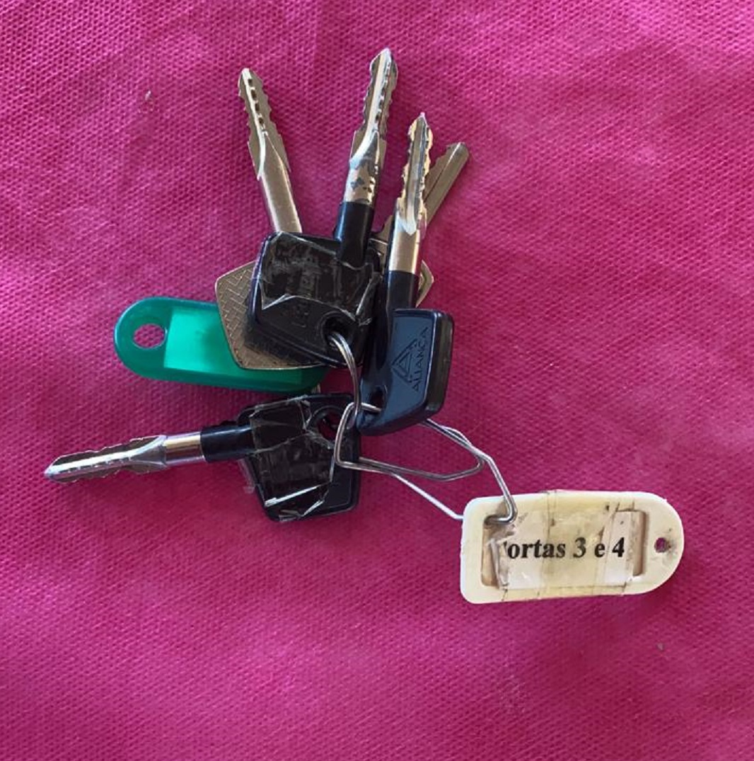 Imagem referente a Molho de chaves foi encontrado no Banco Bradesco