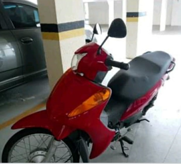 Imagem referente a Honda Biz é furtada no Bairro Brasmadeira