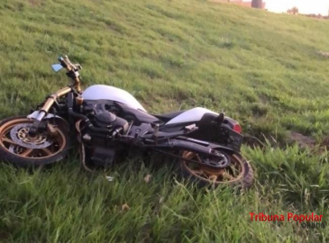 Imagem referente a Motociclista fica gravemente ferido em acidente na BR-277, em Medianeira