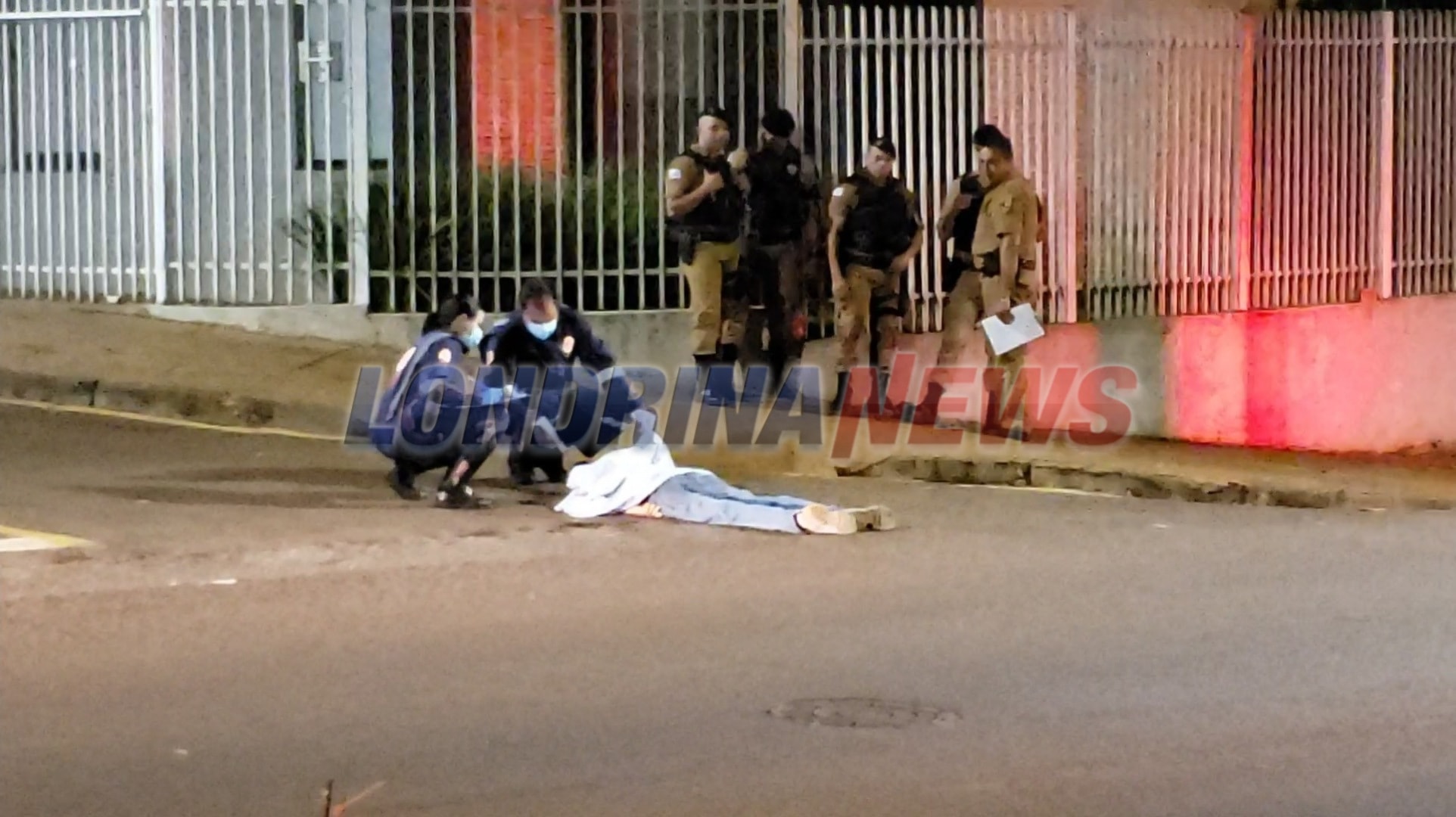 Imagem referente a Homem é assassinado com tiros na cabeça em Londrina