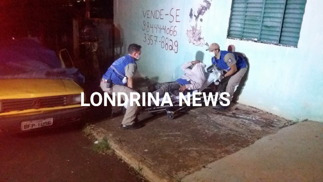 Imagem referente a Homem armado e com mandado de prisão é baleado na perna pela PM durante abordagem em Londrina
