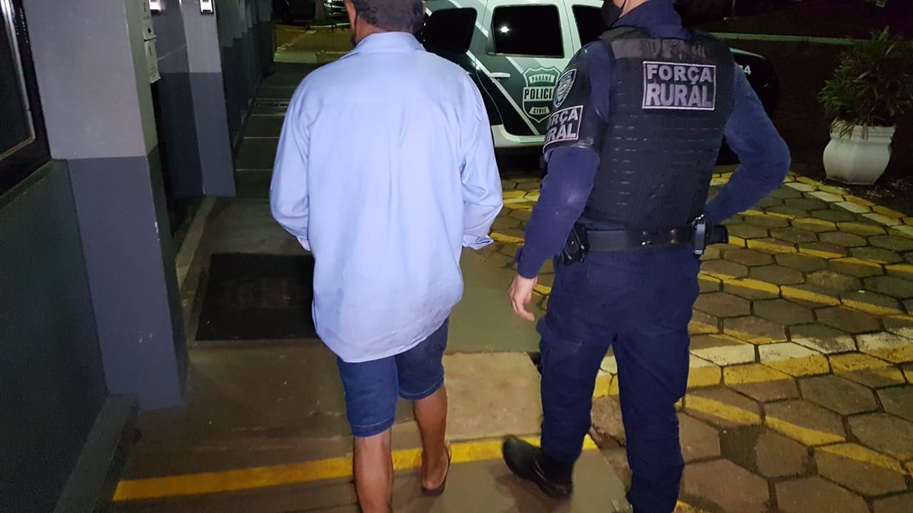 Imagem referente a Morador de Rio do Salto é detido por servidores da Força Rural após agredir a companheira