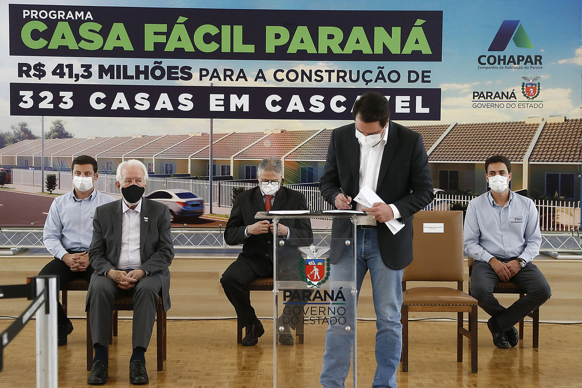 Imagem referente a Com investimento de R$ 41,3 milhões, Cascavel vai receber 323 casas populares