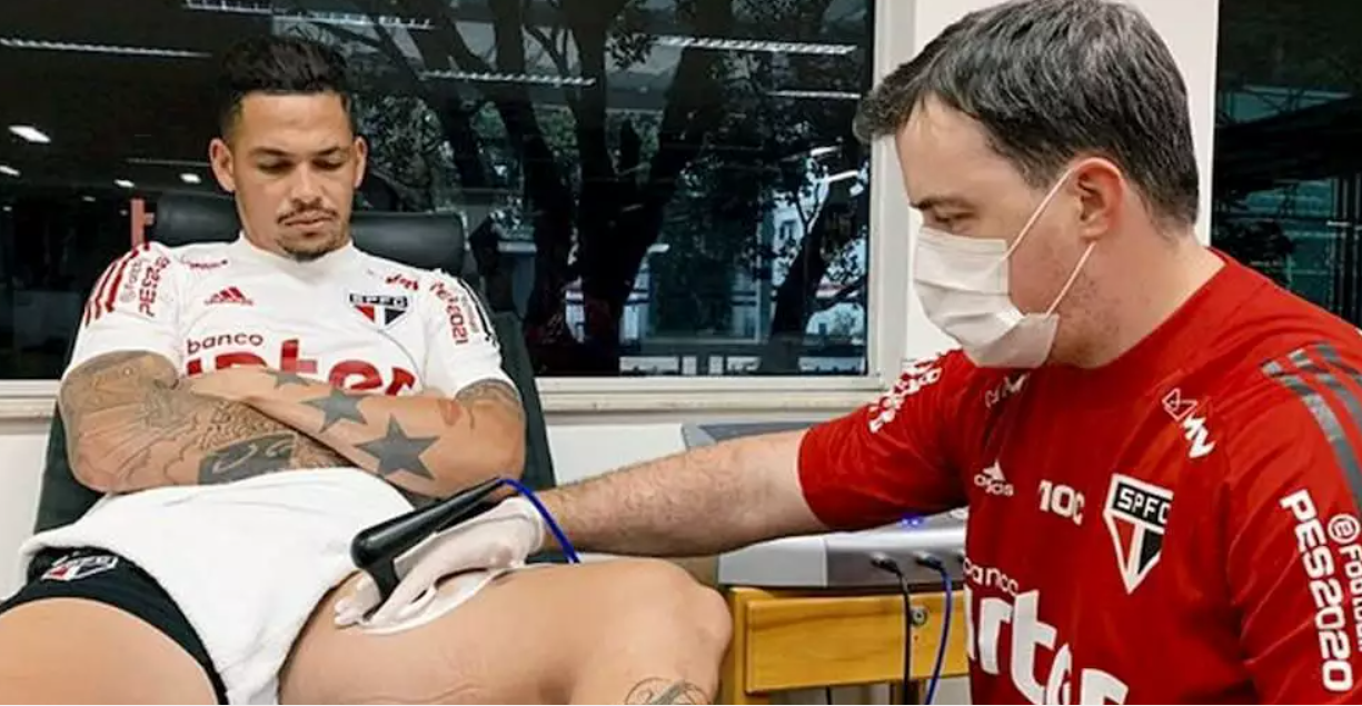 Imagem referente a Luciano fica fora de mais um treino do São Paulo e não deve encarar Athletico-PR