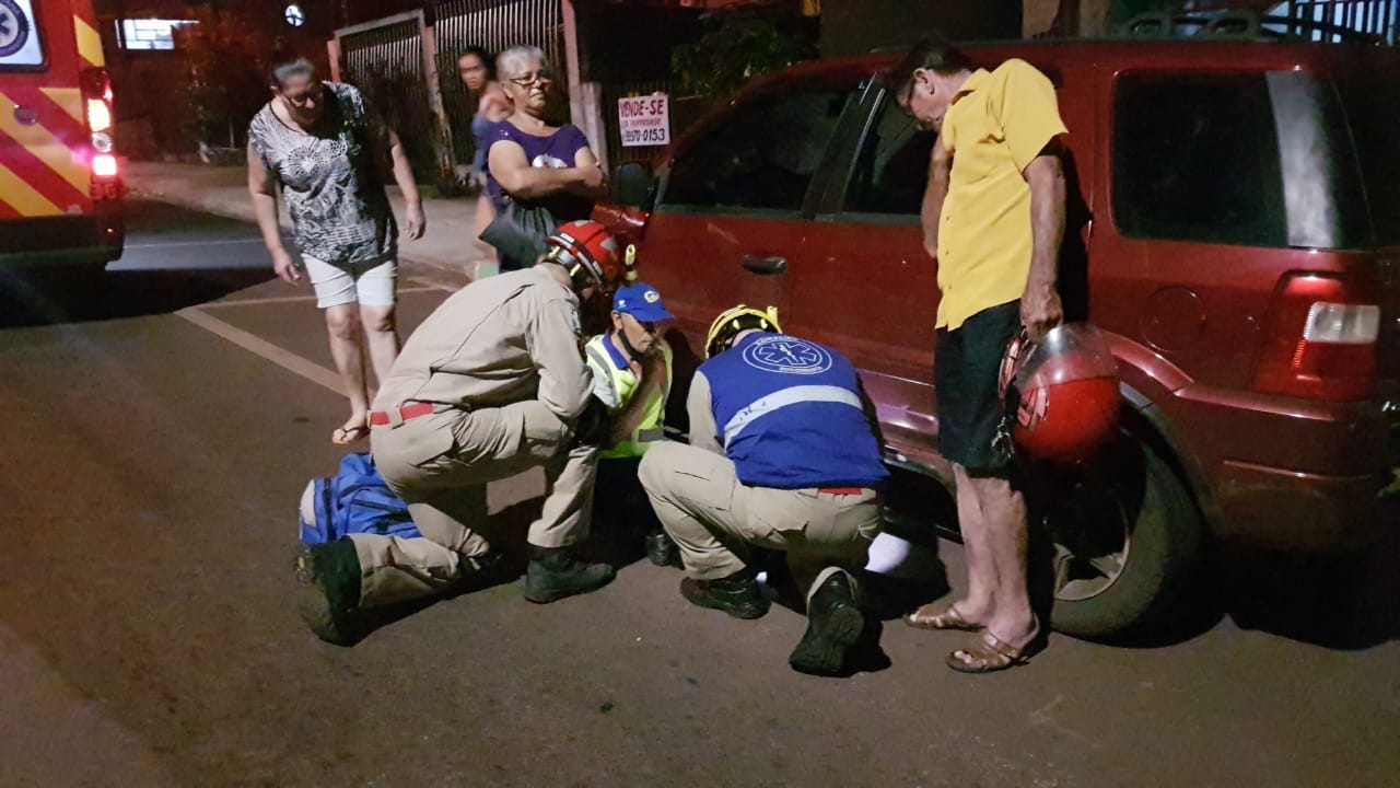 Imagem referente a Condutor de Vectra foge após atropelar idoso na Rua Ipanema, no Periolo