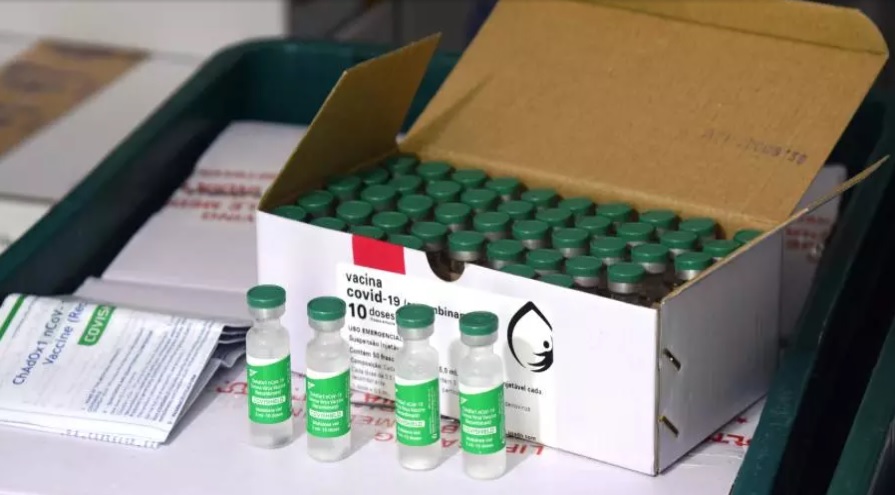 Imagem referente a Vacinas da AstraZeneca serão distribuídas em até 48h, diz Queiroga