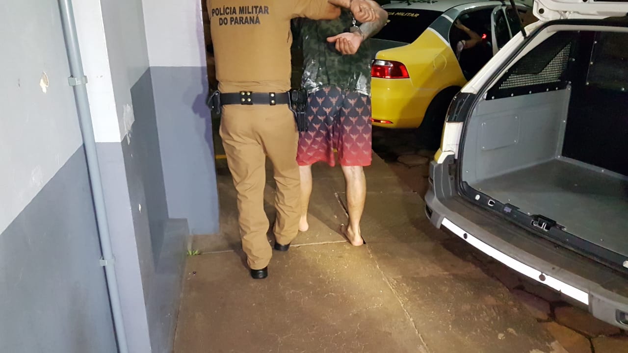 Imagem referente a Homem é detido após ameaçar a esposa no Bairro Periolo