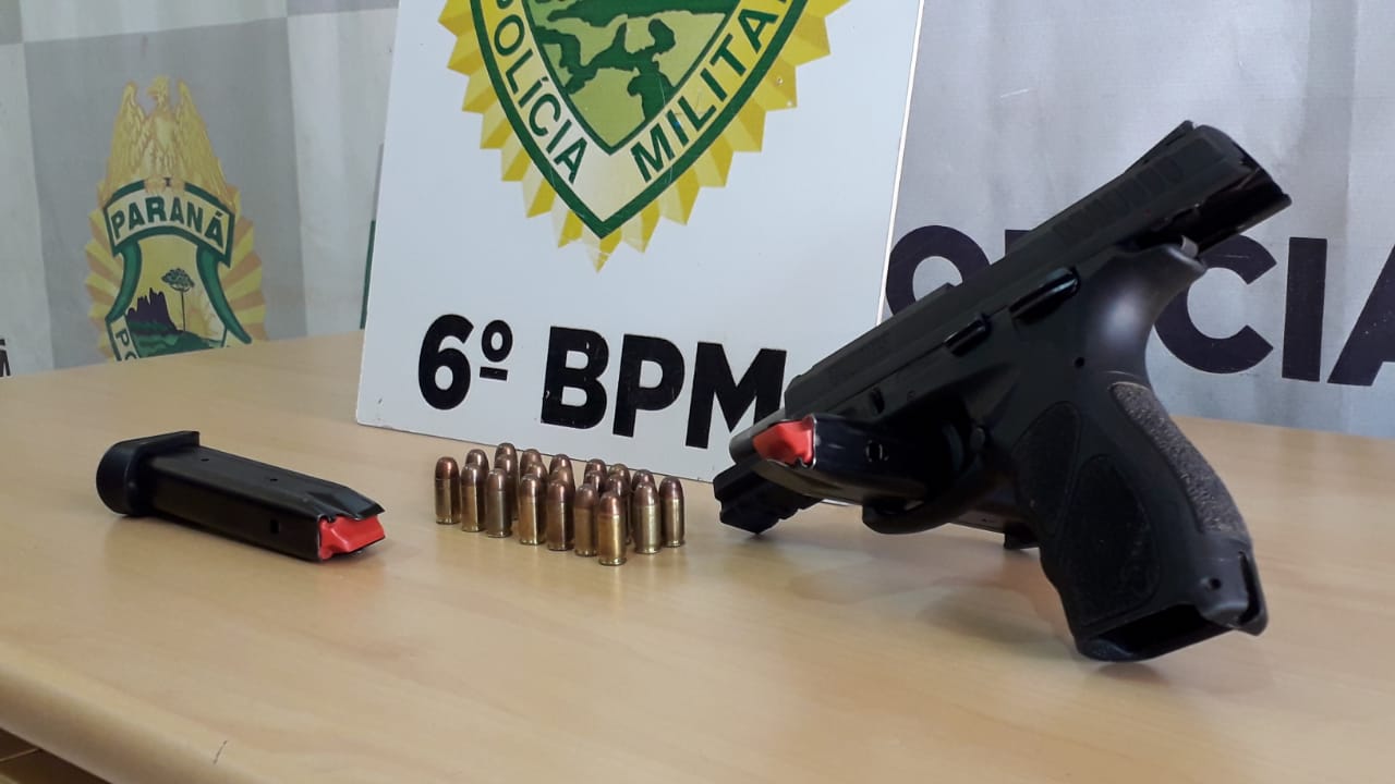Imagem referente a Polícia Militar apreende maconha e pistola com munições no Bairro Riviera