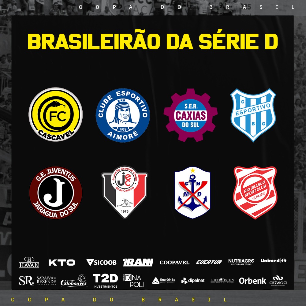 Imagem referente a Confira a sequência de jogos do FC Cascavel na primeira fase do Brasileirão Série D