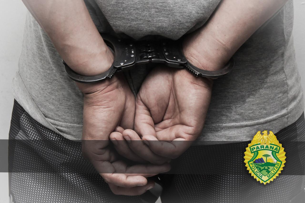 Imagem referente a Procurado pela Justiça por tráfico de drogas é preso pela PM