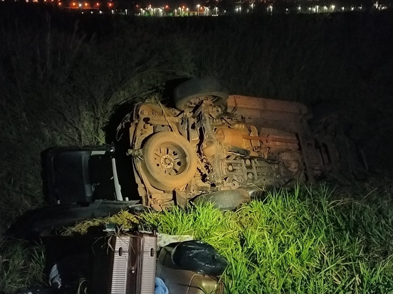 Imagem referente a Grave acidente envolve três veículos na BR-467 em Toledo