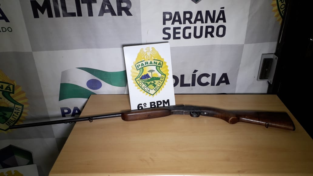 Imagem referente a Acusado por agredir cônjuge, homem é detido com arma de fogo irregular no Bairro Brasmadeira