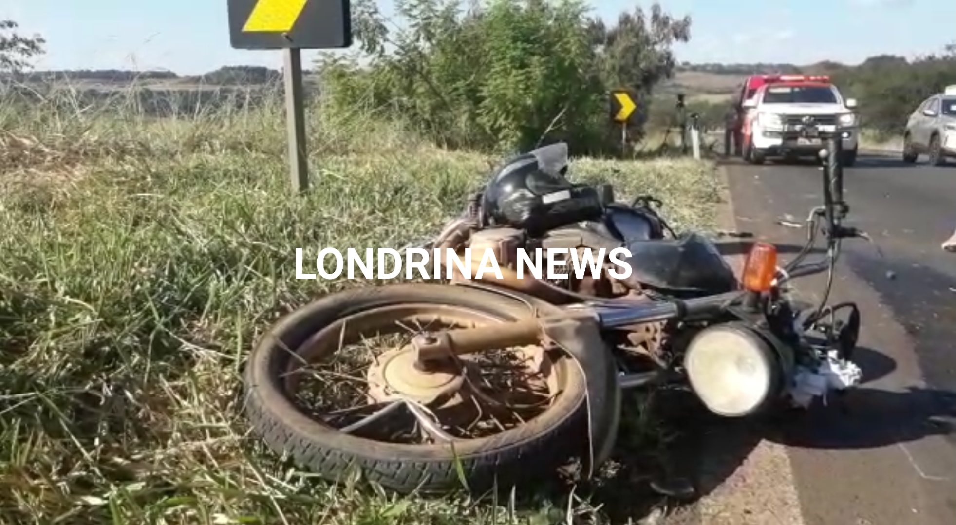 Motociclista Fica Ferido Ao Sofrer Queda Na Pr 445 Em Londrina Cgn 7441