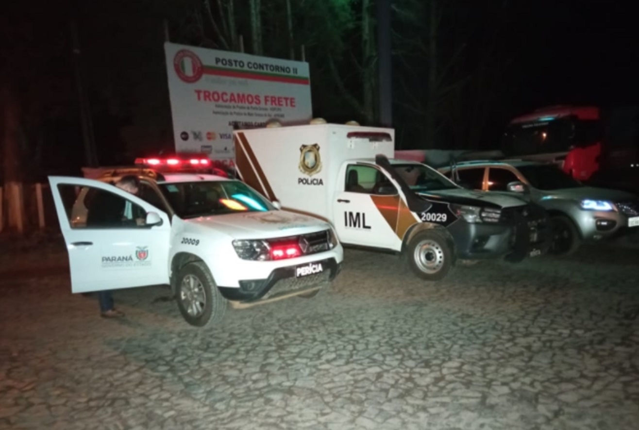 Imagem referente a Caminhoneiro é encontrado morto em posto de combustíveis Ponta Grossa