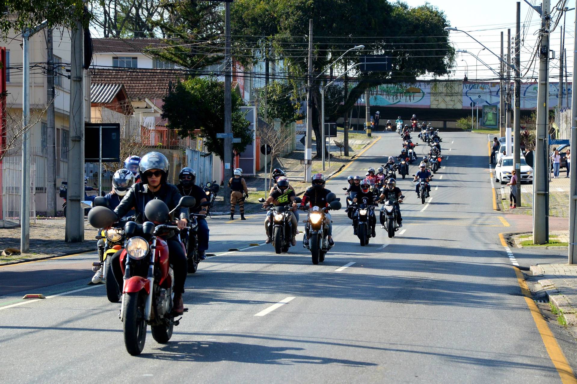 Imagem referente a Detran realiza ação Trampo Seguro em comemoração ao Dia do Motociclista