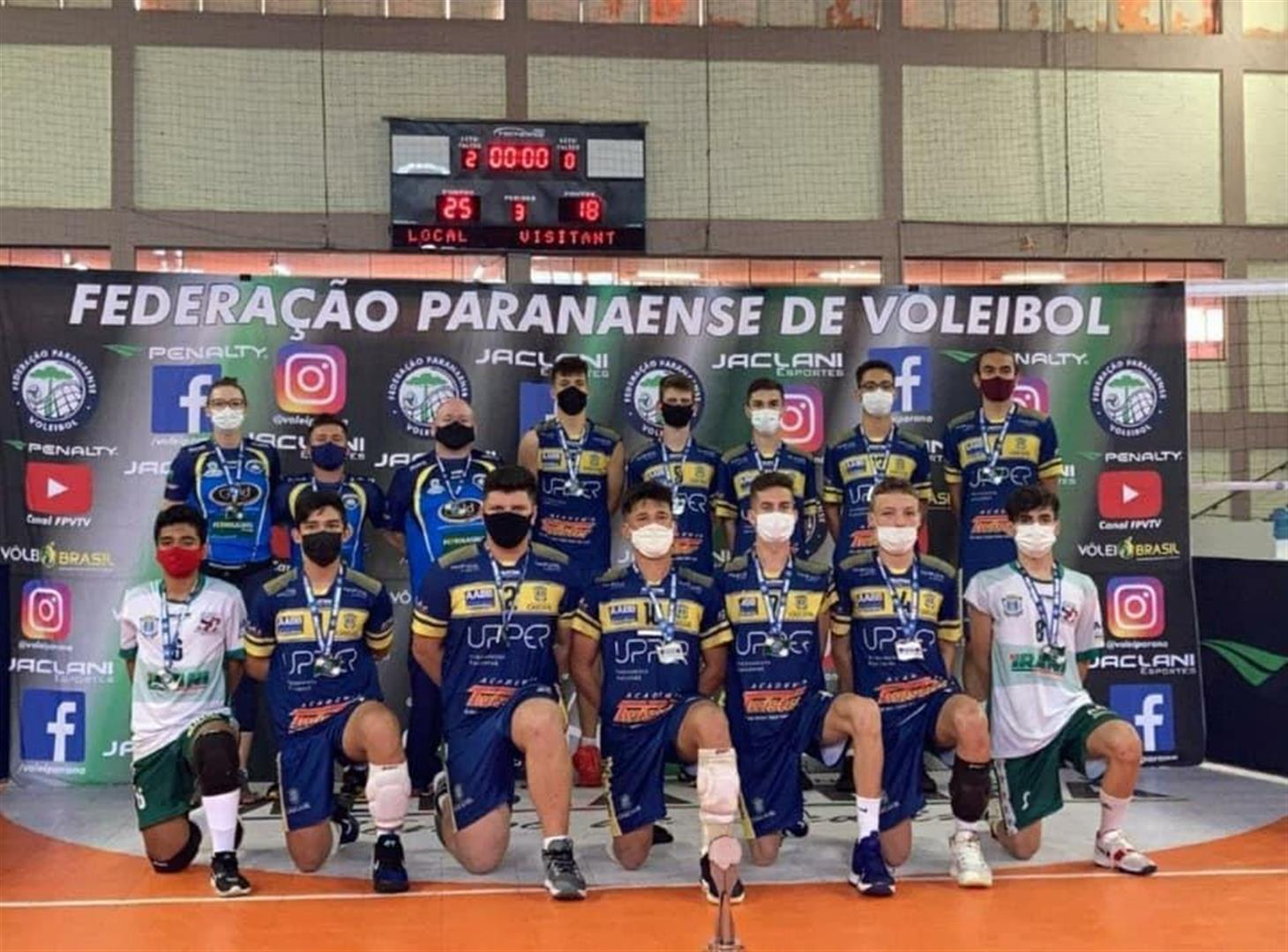 Seleção de Voleibol do Município de Cascavel conquista o vice-campeonato Paranaense sub-17