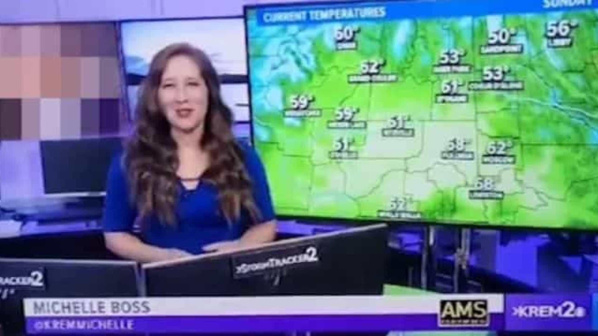 Imagem referente a Telespectadores surpreendidos com vídeo pornô durante meteorologia