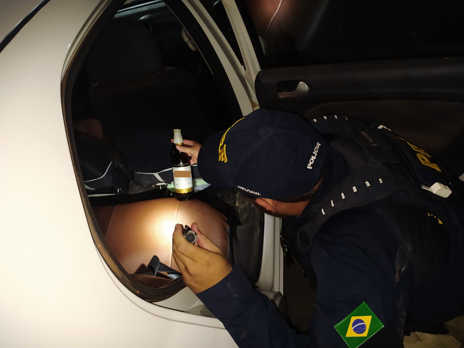 Imagem referente a Condutor sem CNH e com sinais de embriaguez é flagrado pela PRF em Santa Inês/MA