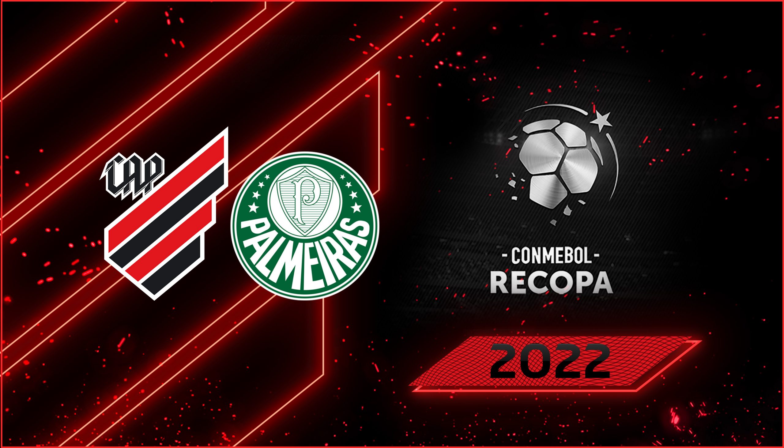 Imagem referente a Athletico e Palmeiras disputarão a CONMEBOL Recopa em 2022