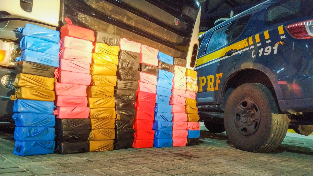 Imagem referente a PRF apreende 118kg de cloridrato de cocaína na Paraíba