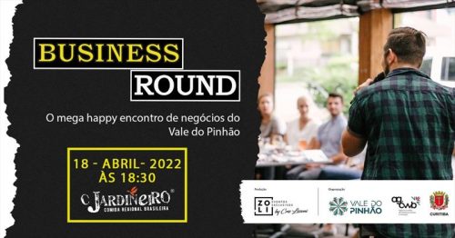 Curitiba – Business Round ganha parceria da Anjos do Brasil e ocorre no dia 18