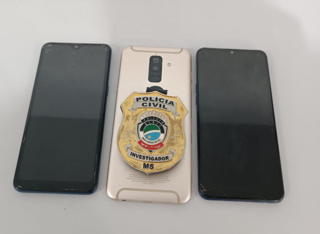 Policiais civis recuperam celulares furtados em Corumbá