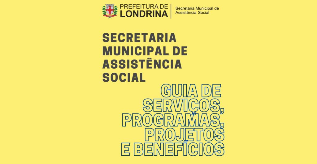 Assistência Social disponibiliza guia de serviços para a população
