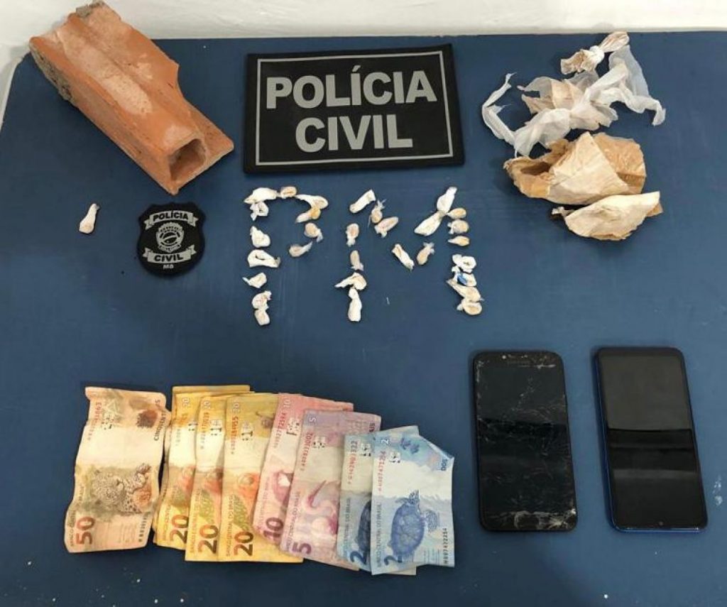 Em atuação conjunta, polícias Civil e Militar prendem dois por tráfico de drogas em Miranda