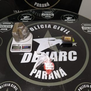 Imagem referente a PCPR prende trio por tráfico de drogas em Londrina