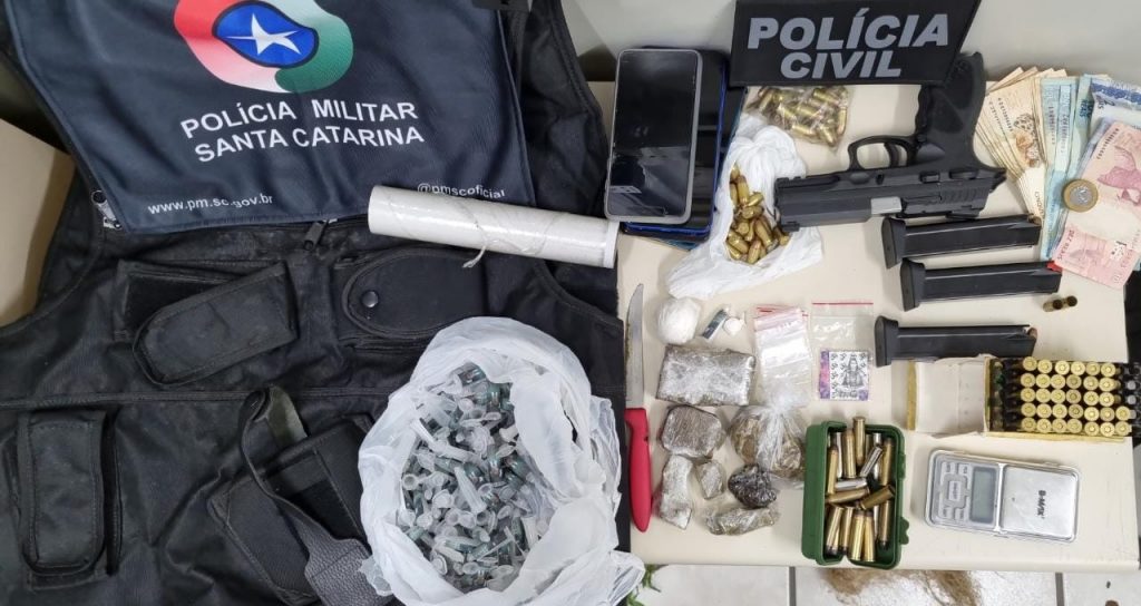 Operação “Mocó” combate o tráfico de drogas em Videira e Iomerê e realiza prisões