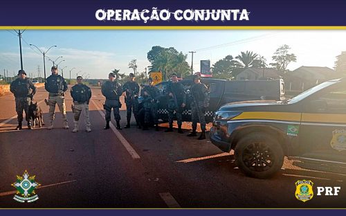 Imagem referente a Em Porto Velho/RO, PRF e PM realizam atividade conjunta de combate ao Crime