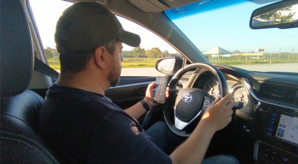 PRF registra aumento de 96% nas autuações por uso de celular ao volante, no Pará