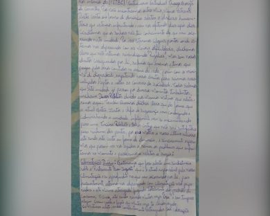 Imagem referente a “Infelizmente se encaminha para uma terceira rebelião” apontam cartas de internos da PEC