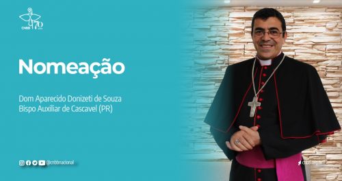 Papa Francisco nomeia Dom Aparecido Donizete de Souza como Bispo Auxiliar na Arquidiocese de Cascavel