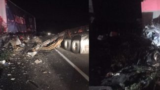 Gravíssimo acidente envolvendo caminhão de Cascavel deixa duas pessoas em óbito