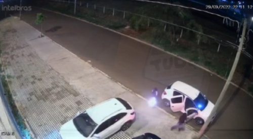 Imagem referente a Vídeo: imagens mostram momento que empresário é executado em Ribeirão Preto