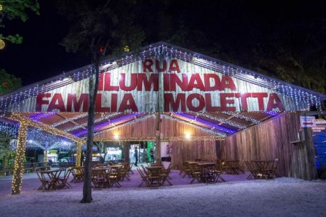 Curitiba – Rua Iluminada da Família Moletta traz ainda mais brilho para o Natal de Curitiba