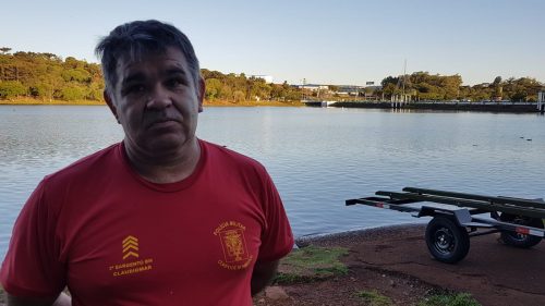 Sargento do Corpo de Bombeiros fala sobre buscas a homem afogado no lago