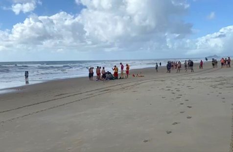 Imagem referente a Homem de 46 anos morre afogado na praia de Matinhos