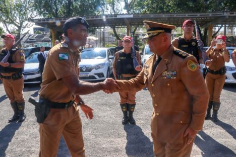 Imagem referente a Batalhão de Polícia Rodoviária da PMPR tem novo comandante