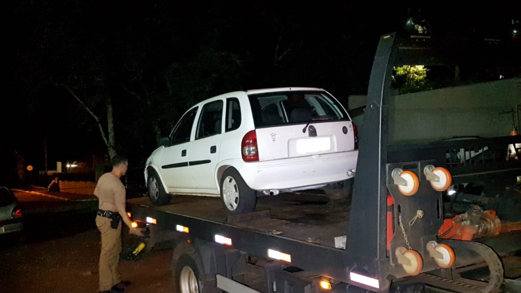 Após aproximadamente duas horas do furto, veículo é recuperado em Cascavel