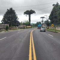 Conservação de rodovia que liga Campo Largo a Balsa Nova entra na fase de conclusão