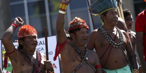 Imagem referente a Lideranças indígenas pedem proteção contra retaliações de garimpeiros